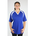 MVPDri Jersey with V-Neck, Raglan Sleeves and Inserts